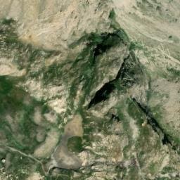 Vue satellite de Refuge Stroppia à Saint-Paul-sur-Ubaye