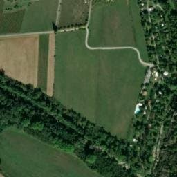 Vue satellite de Camping la Turelure à Montréal
