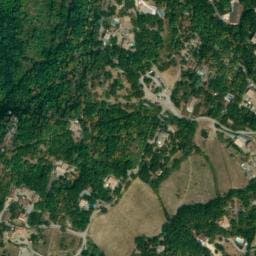 Vue satellite de La Croix du Bois à Balazuc