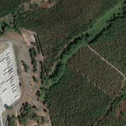 Vue satellite de Aire de Lugos-Est à Belin-Béliet