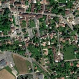 Vue satellite de Aire d'accueil et de services de Prayssac à Prayssac