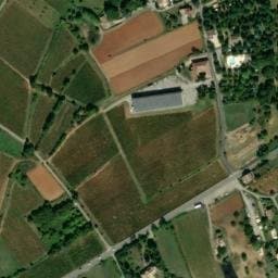 Vue satellite de Camping les Châtaigniers (2) à Laurac-en-Vivarais