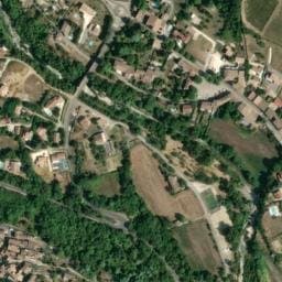Vue satellite de Aire de camping-car à Saint-Thomé (4) à Saint-Thomé