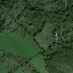 Vue satellite de Caselle (19) à Cajarc
