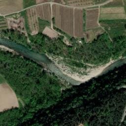 Vue satellite de Moulin de Chamandre à Laurac-en-Vivarais