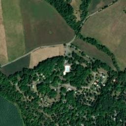 Vue satellite de Les Gravières à Châteauvieux