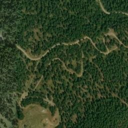 Vue satellite de Cabane de St Roch à Baratier