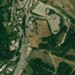 Vue satellite de Aire de camping-car à Saint-Sauveur à Saint-Sauveur