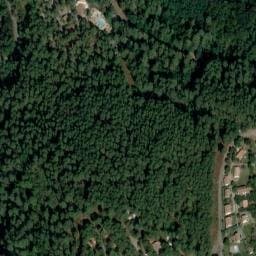 Vue satellite de Camping Bois Simonet à Laurac-en-Vivarais