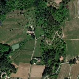 Vue satellite de Aire naturelle Le Bosc à Laurac-en-Vivarais