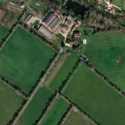 Vue satellite de Ferme Bio de Crozefond à Saint-Aubin