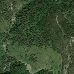 Vue satellite de Cabane du Désert à Châteauneuf-d'Oze