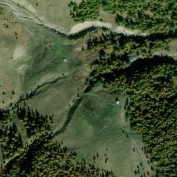 Vue satellite de Cabane pastorale d'Hautisse à Les Orres