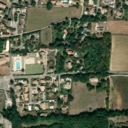 Vue satellite de La Graveline à Châteauneuf-du-Rhône