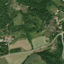 Vue satellite de Camping Les Guérins à Sigoyer