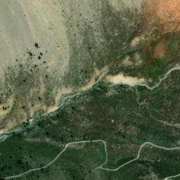 Vue satellite de Cabane ou abri du Vallonnet à Val d'Oronaye