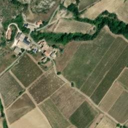 Vue satellite de Aire de camping-car Mas d'Intras à Saint-Thomé