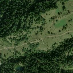 Vue satellite de Abri du lac du lauzerot à Crots