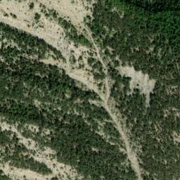 Vue satellite de Cabane de Meyronnes à La Condamine-Châtelard
