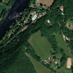 Vue satellite de Le Clos Bouyssac à Touzac