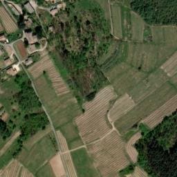Vue satellite de Camping aire naturelle Les Écureuil à Saint-Genest-de-Beauzon