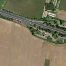 Vue satellite de Aire de Cocumont à Marcellus
