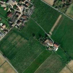 Vue satellite de La Ferme du Plessis à Saint-Aubin
