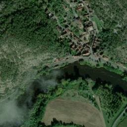 Vue satellite de Camping du Ruisseau du Treil à Larnagol