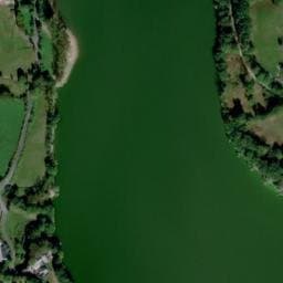 Vue satellite de Camping Brise du Lac à Sainte-Eulalie-d'Olt