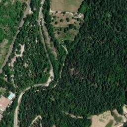 Vue satellite de Camping L'Ondine de Provence à Cornillon-sur-l'Oule