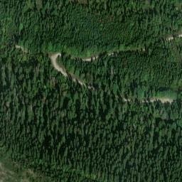 Vue satellite de Cabane de Pré Pourri à Valdrôme