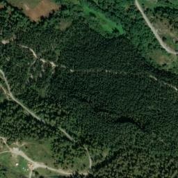 Vue satellite de Camping Mistral à Val d'Oronaye