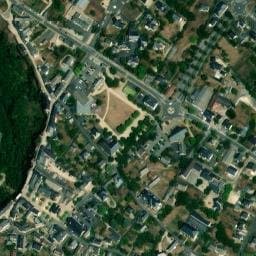 Vue satellite de Aire de camping-car à Bessuéjouls à Bessuéjouls