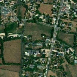 Vue satellite de Aire de camping-car à Bessuéjouls (2) à Bessuéjouls