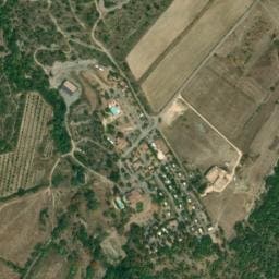 Vue satellite de Camping Domaine de Chadeyron à Saint-Maurice-d'Ardèche