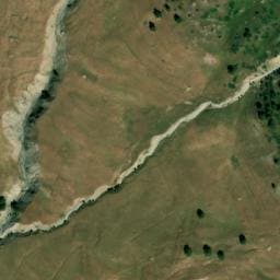 Vue satellite de Bivouac à Val d'Oronaye à Val d'Oronaye