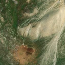 Vue satellite de Cabane supérieure de Viraysse à Val d'Oronaye