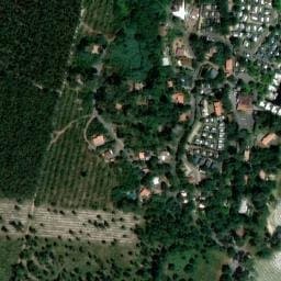Vue satellite de Maguide à Sanguinet