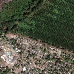 Vue satellite de Camping La Rive à Sanguinet
