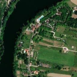 Vue satellite de Rivière de Cabessut à Cahors
