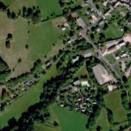 Vue satellite de Village de Gîtes "la Cascade" à Sainte-Eulalie-d'Olt