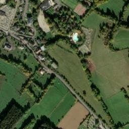 Vue satellite de Camping Municipal La Vignogue à Chanac