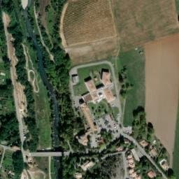 Vue satellite de Aire de camping-car à Tallard à Tallard