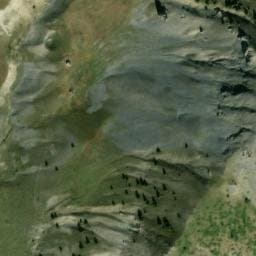 Vue satellite de Abri de l'Aiguille à Crots