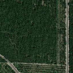 Vue satellite de Aire de camping-cars du Vivier à Biscarrosse