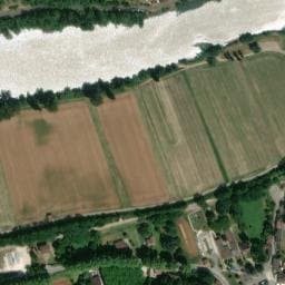 Vue satellite de Aire de Pique-nique "La plage à Arcambal" à Lamagdelaine