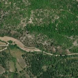 Vue satellite de Captage d'eau du ravin de Pensier à Villeperdrix
