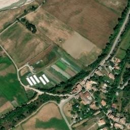 Vue satellite de Glamping de la Jument Noire à Sigottier