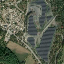 Vue satellite de Camping des 3 lacs à Rochebrune