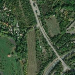 Vue satellite de Les Gorges de la Blanchet à Rochebrune